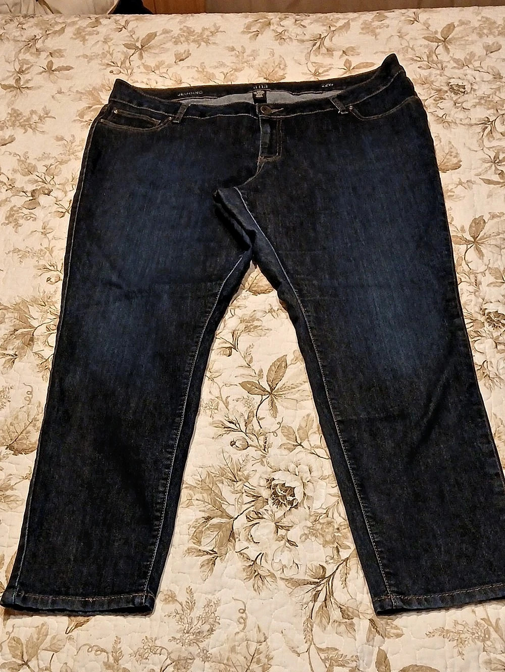a. n. a. Jegging Dark Wash Jeggings Plus Size 22W Like New